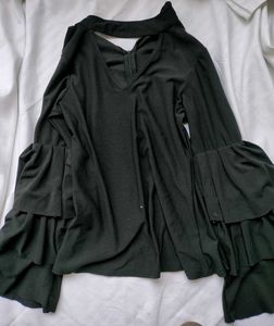 Ruffle Sleeve Top
