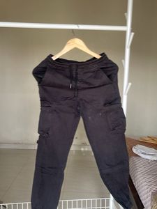 Stylish Black Cargo Pants