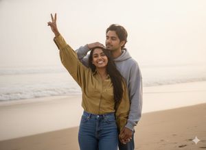 🥥 Earthy Elegance: Vintage Batwing Gem ✨