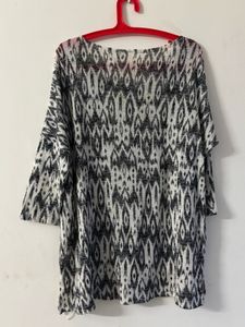 Patterned Tunic Top | Purchased from Thailand