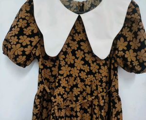 Vintage Style, Collared Floral Dress