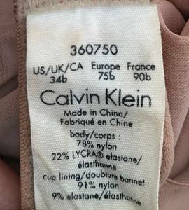 🌟Calvin Klein Opaque unlined Comfort Bra 🌟