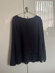 Elegant Navy Blue Top