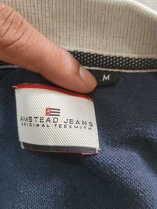 Striped Short Sleeve Polo Shirt
