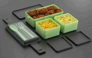 3 Compartment Office, School College Etc Lunch Box