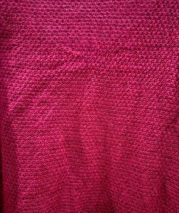 Burgundy Knit Sweater