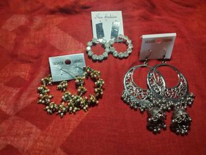 Beautiful Three Types Of Earings