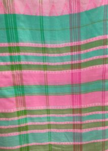 Elegent Cotton Pink Striped Saree