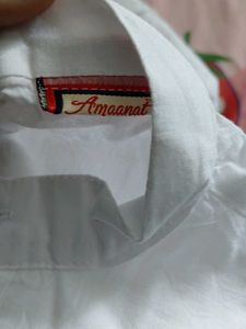 White Kurta and pajama