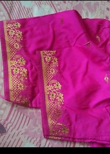 💜Purple and Gold  Saree💜