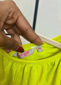 Neon Crop Top