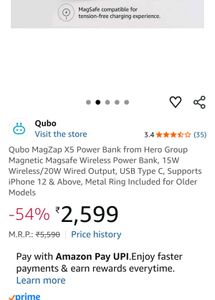 qubo excellent condition Power Bank