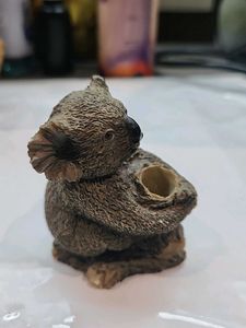 Vintage Koala Figurine Pen Stand