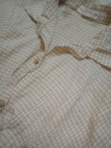 Cute Checkered Tie-Front Crop Top