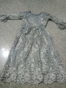 Frock  Salwar With Dupatta