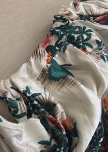 Floral Print Ethnic Skirt