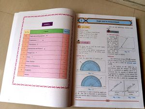 Class 11th State board Maths Textbook (Both)