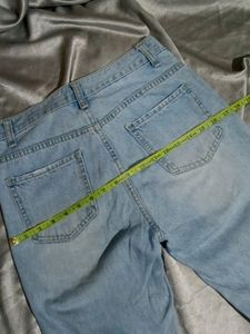 Made In Korea Raw Hem Jean