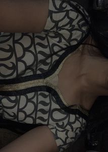 Black And White Kurti