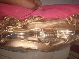 Golden Wedding Purse