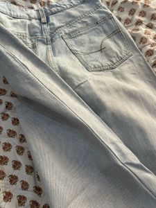 Faded Blue Jeans Fits Like A Dream
