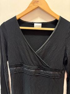 Beautiful Black Full Sleeve Top