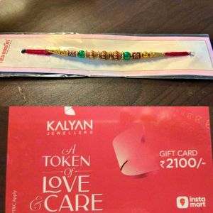 ✨ Buy 1 Rakhi & Get ₹2100 Kalyan Jewellers Voucher