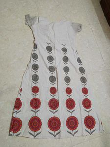 Long Gown Flower Kurta