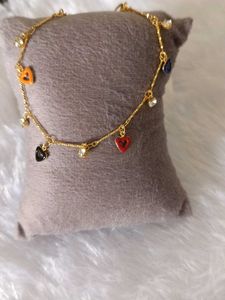 Heart Charm Bracelet