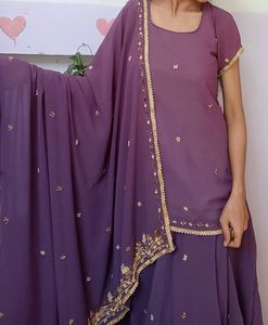 Elegant Purple lehnga choli set