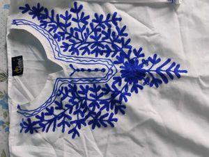 Embroidered Kurta Top
