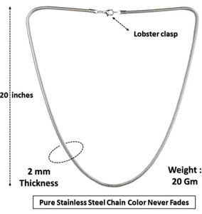 TwO Silver Snake Chain Necklace