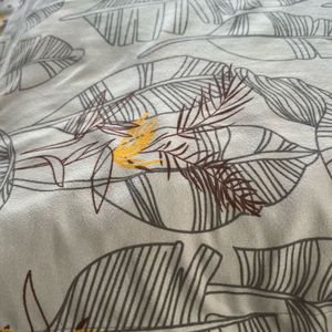 Sale Tropical Print Bedding Set Grey