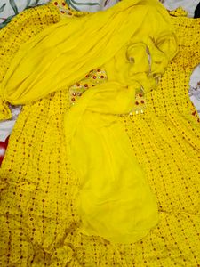 Yellow Kurta Set