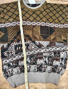 Vintage Patterned Sweater