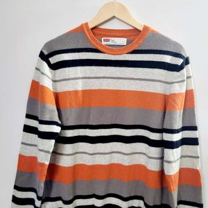 Levi&#39;s Men Stripped Lambswool Pullover