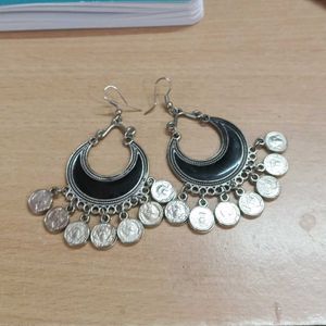 Coin Charm Earrings