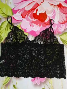(1102)Black Lace Bralette