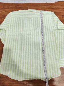Striped Green Kurta