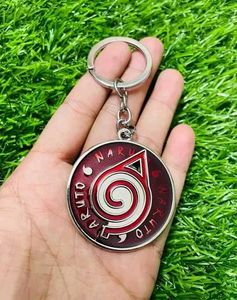 Naruto Rotating Metal Keychain