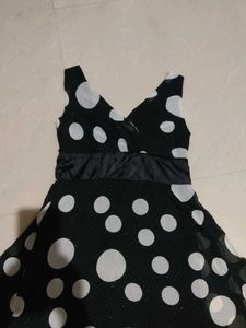 Polka Dot Mini Dress
