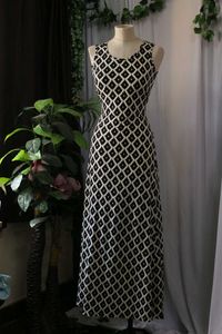 Allen Solly Patterned Tank Dress