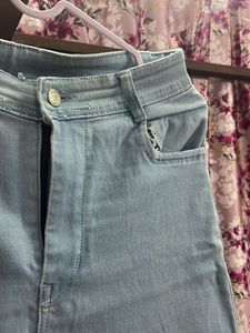 Ice Blue Skinny Jeans