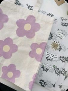 Hand Printed Tote Bag