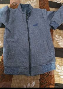 Puma Blue Jacket good for winter no coin used some