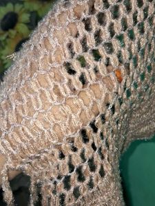 Crochet Fringe Shawl