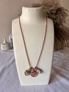 Rose Gold Charm Necklace