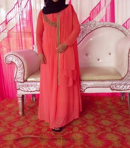 Gown With Shawl And Pant