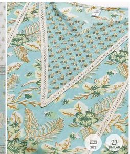 YURIS 3 PIECE PURE COTTON FABRIC PAKISTANI DRESS