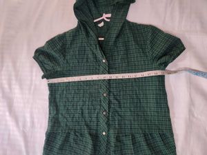 Green Plaid Top (Color Is Light In Real)